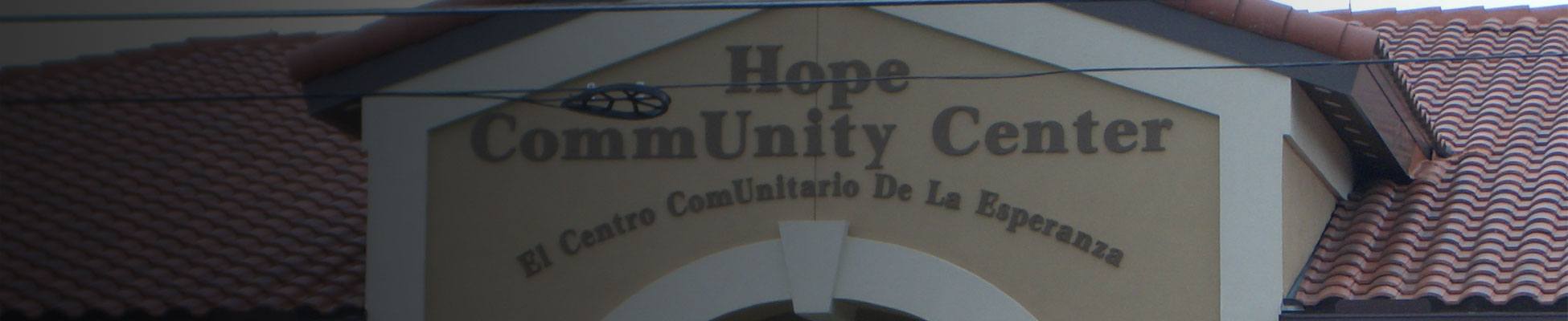 HOPE COMMUNITY CENTER